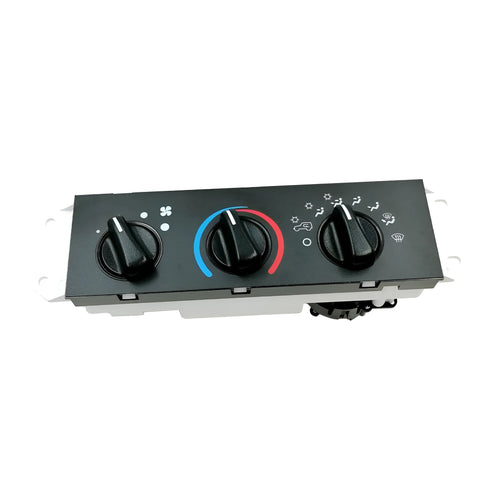 Black automotive air conditioning control switch panel for Jeep Wrangler 2005-2006 models