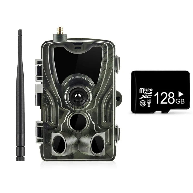 HC801M outdoor camouflage surveillance camera with wide-angle lens on waterproof ABS housing