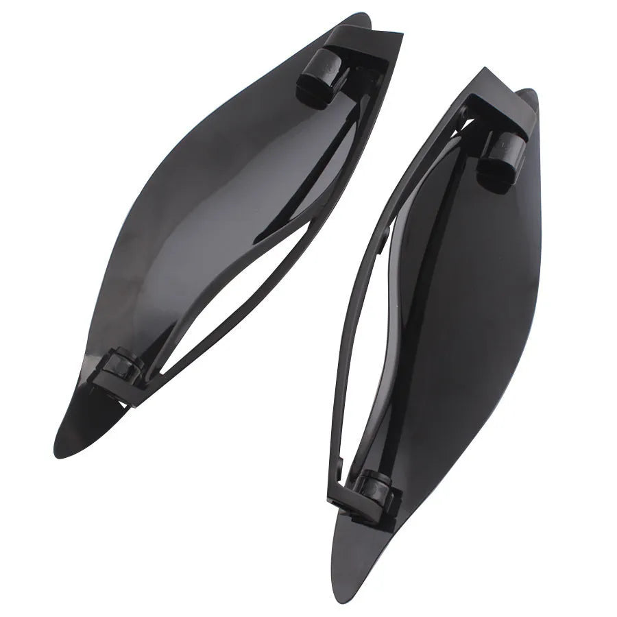 Harley Davidson three-wheel gliding motorcycle windshield side wing kit in ABS plastic