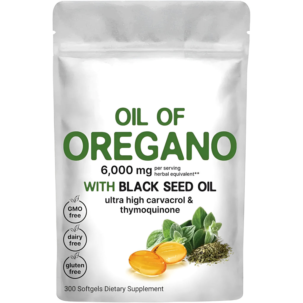 Bottle of Butter Black Seed Oil Soft Capsules dietary supplement for adults.
