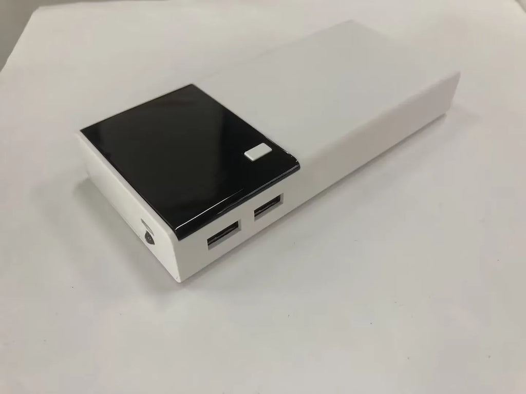 Black 20000mAh power bank portable battery charger
