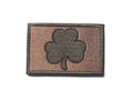 Outdoor embroidered fabric badge with Velcro backing on a tactical vest.