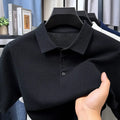 Loose fit pure cotton short sleeve pullover sweater in grey on a hanger.