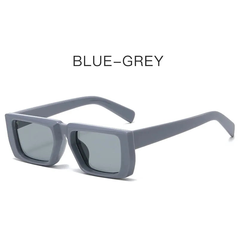 Y2K special-shaped sunglasses with UV400 protection in multiple frame and lens colour combinations