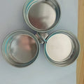 Stainless steel mini egg steamer in heart-shaped and round designs for boiling and stewing eggs.