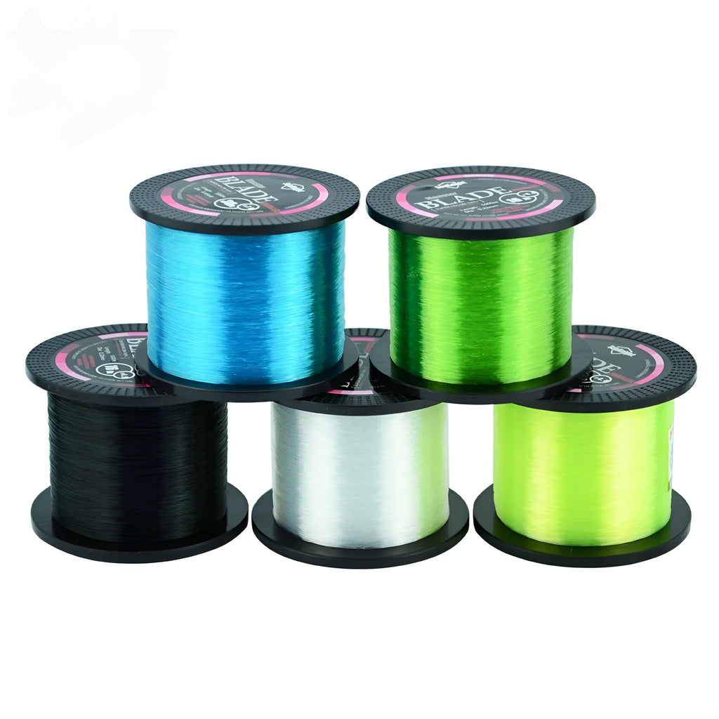 Seaknight 1000 metre spool of nylon fishing line in available colours and diameters.