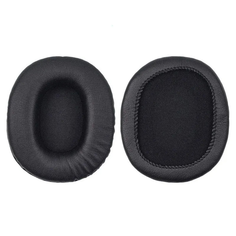 Black soft PU leather replacement earmuff covers for Sony MDR-1R headphones