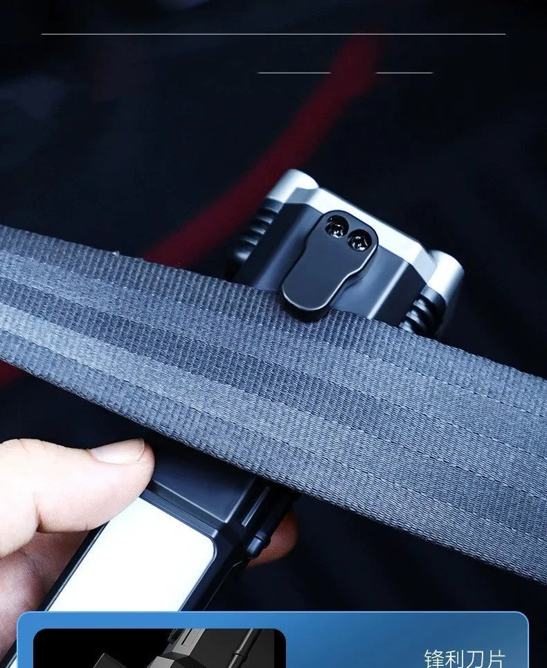 Silver portable plastic LED flashlight with strong beam for emergency and outdoor use.