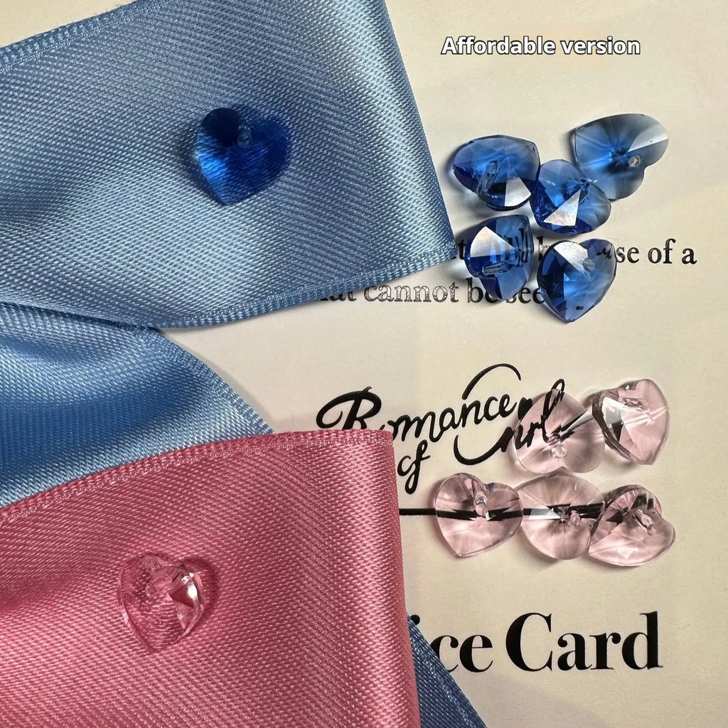 Princess style dog hair band with adjustable bow on canine model, showing polyester cotton jacquard construction
