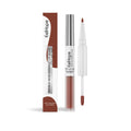 Double-headed lip liner and lip lacquer pen lipstick in choice of three colours.