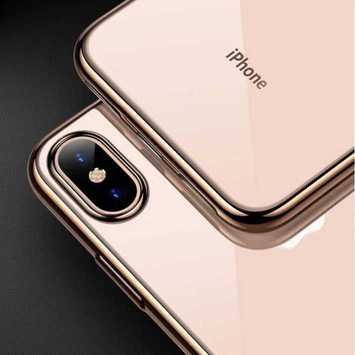 Transparent soft TPU shockproof phone case for iPhone 11, 11 Pro Max, X, XS, XR, 7, 8, 6, 6s Plus