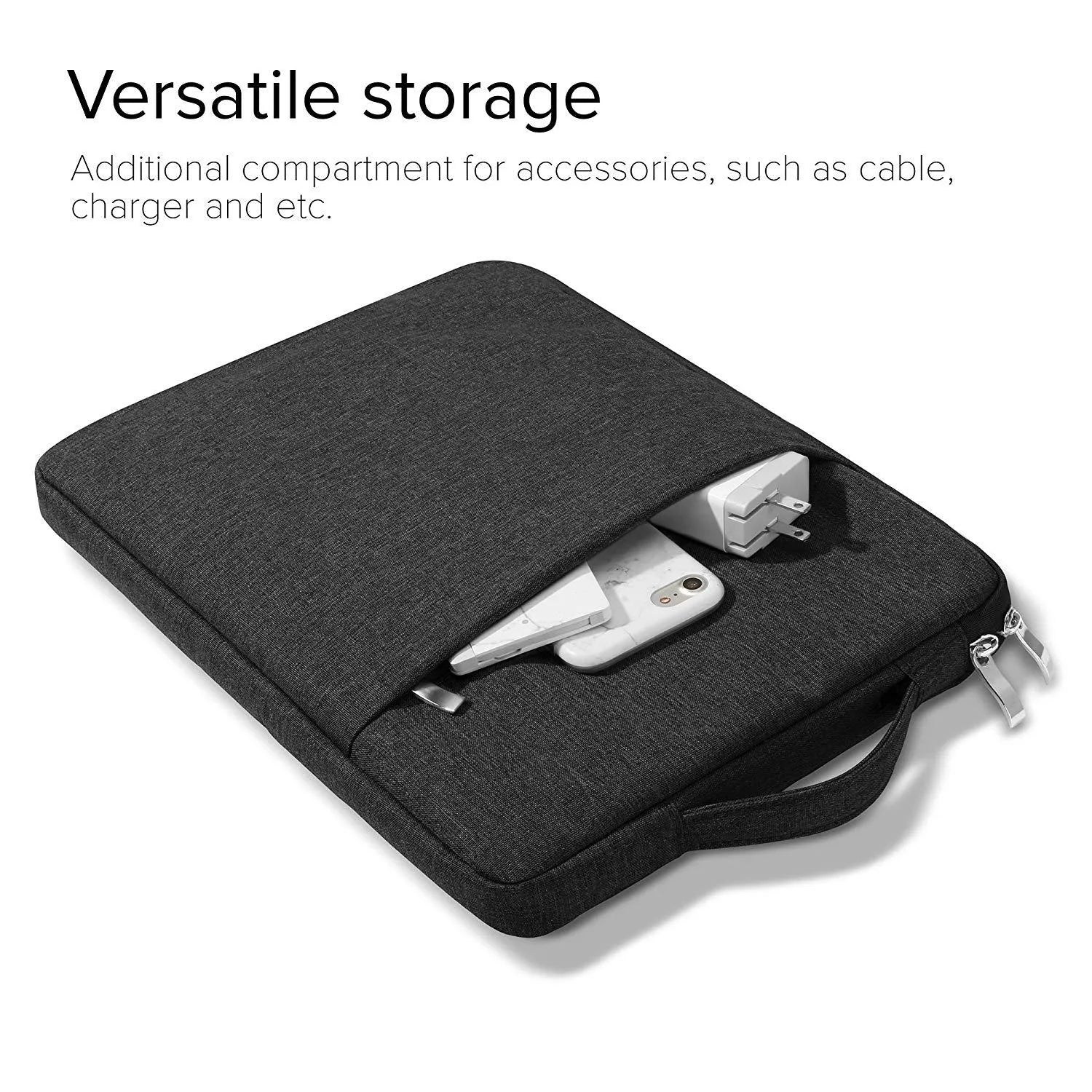 Leather tablet case handbag bag for Pro 12.9 in grey light grey navy rose red colours
