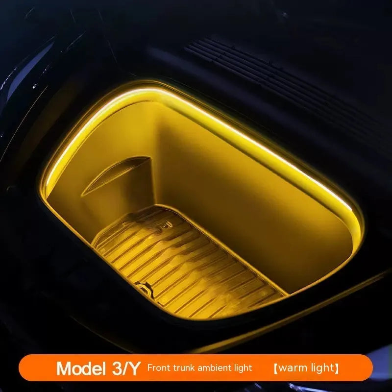 Tesla Model 3/Y front standby box ambience light with soft silicone light bar