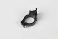 Black aluminium alloy clamp ring measuring 28.6mm diameter for vehicle fuel line connections