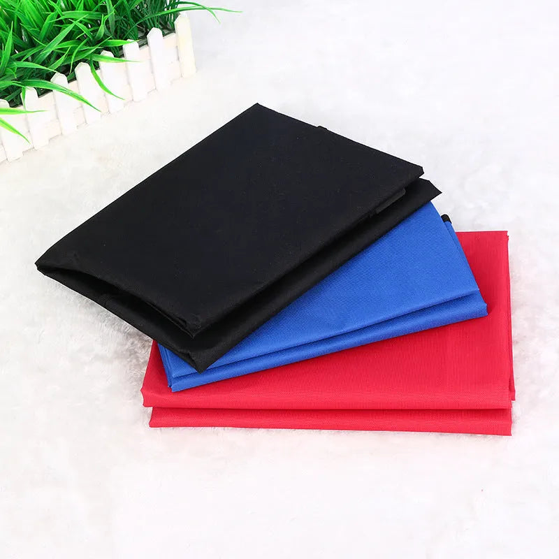 Large square black car pet pad for dogs and cats on a car seat