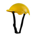 Small S size plastic pet motorcycle helmet in pink, black, yellow, or green for dog safety.