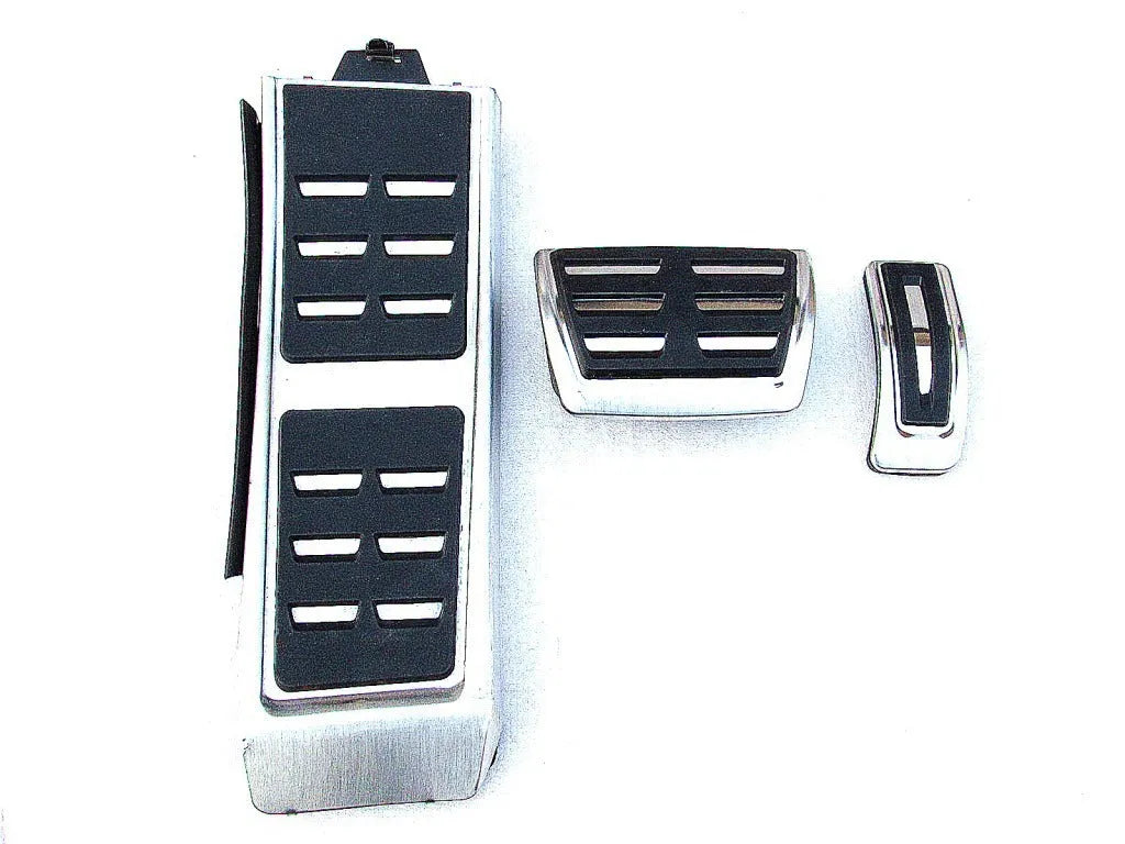 Stainless steel punch-free brake and accelerator pedal for Porsche Macan, 38cm long.