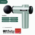 Konka V19 professional electric mini massage gun with multiple massage head attachments