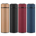 450ml stainless steel vacuum insulated water bottle in choice of colours including black, blue, red, and gold.