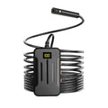 F300 wireless dual lens endoscope with 5.5mm and 8mm waterproof camera probes, hook, and magnet accessories