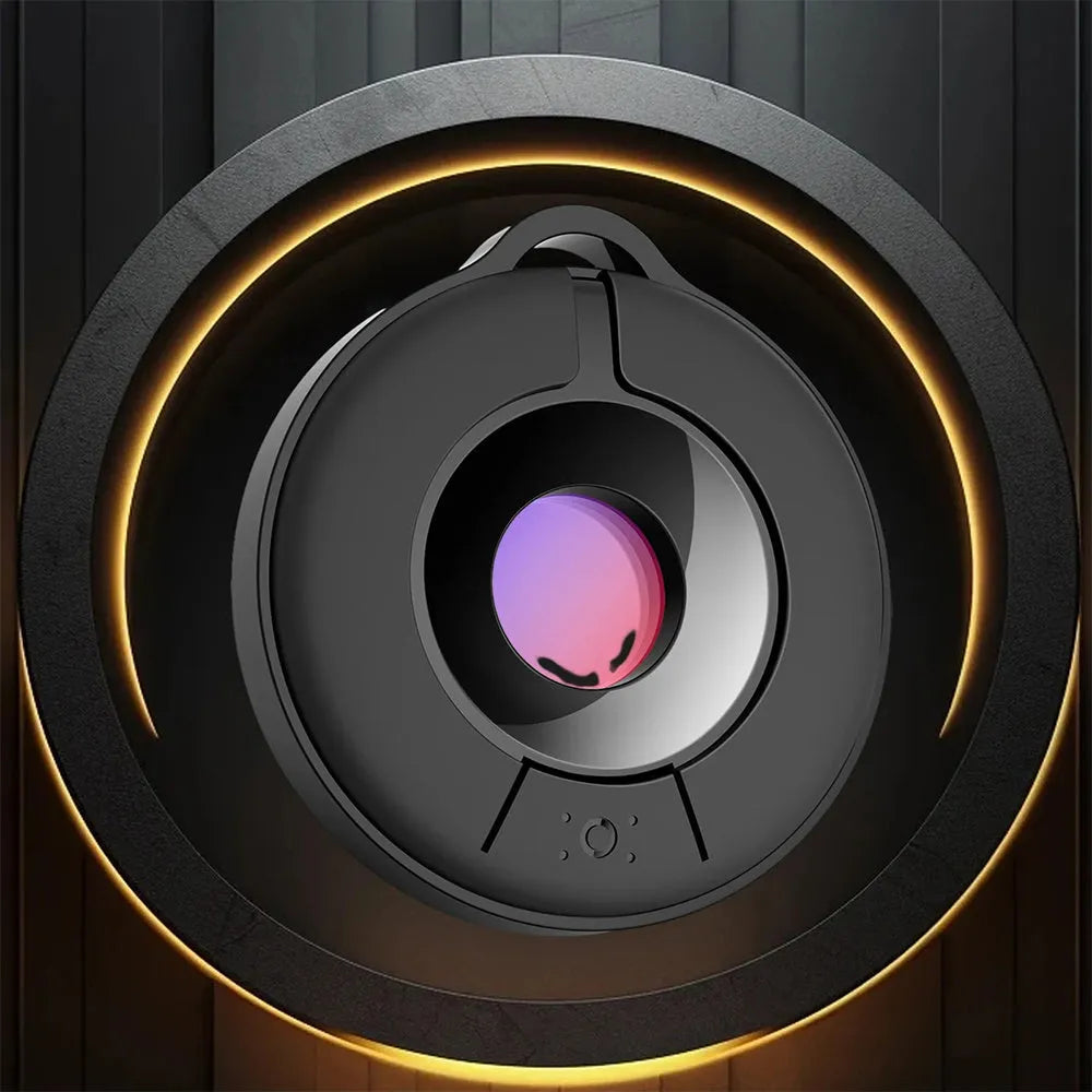 Black S600 compact infrared camera detector for 5-metre long-range privacy scanning.