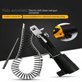 Chain screw gun head electric screwdriver kit with automatic nail gun function and 235mm metal construction