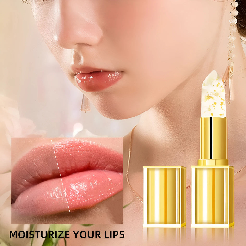 Warm colour-changing anti-smudge lipstick with 3.5g high-pigment lip balm formula