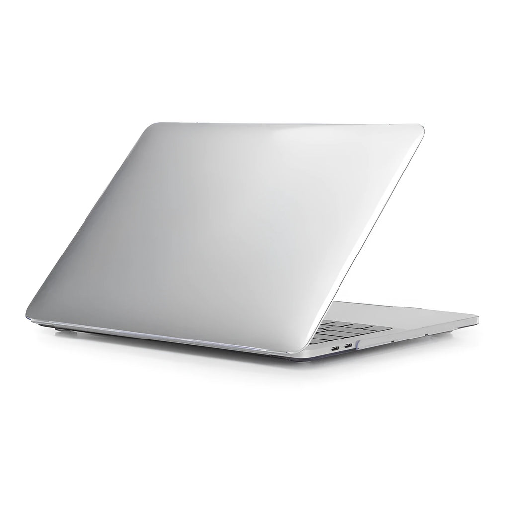 Transparent and black PC protective shell cases for MacBook Pro 14.2-inch and 16.2-inch laptops