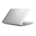 Transparent and black PC protective shell cases for MacBook Pro 14.2-inch and 16.2-inch laptops