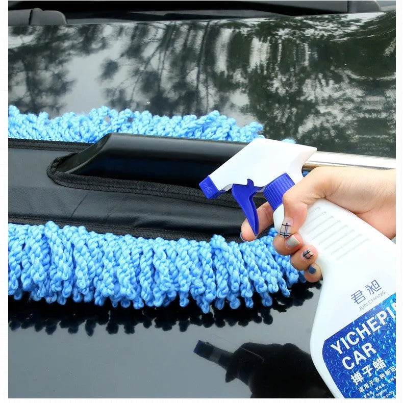 500ml bottle of car paint maintenance spray wax for glazing and oxidation resistance