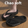 Men's EVA beach flip flops in various colours with injection-moulded sole construction