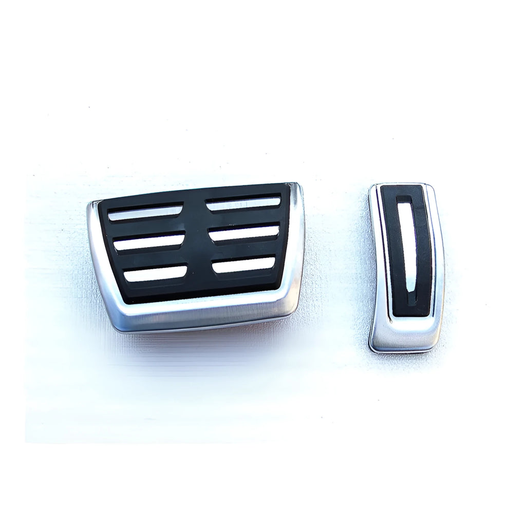 Stainless steel punch-free brake and accelerator pedal for Porsche Macan, 38cm long.