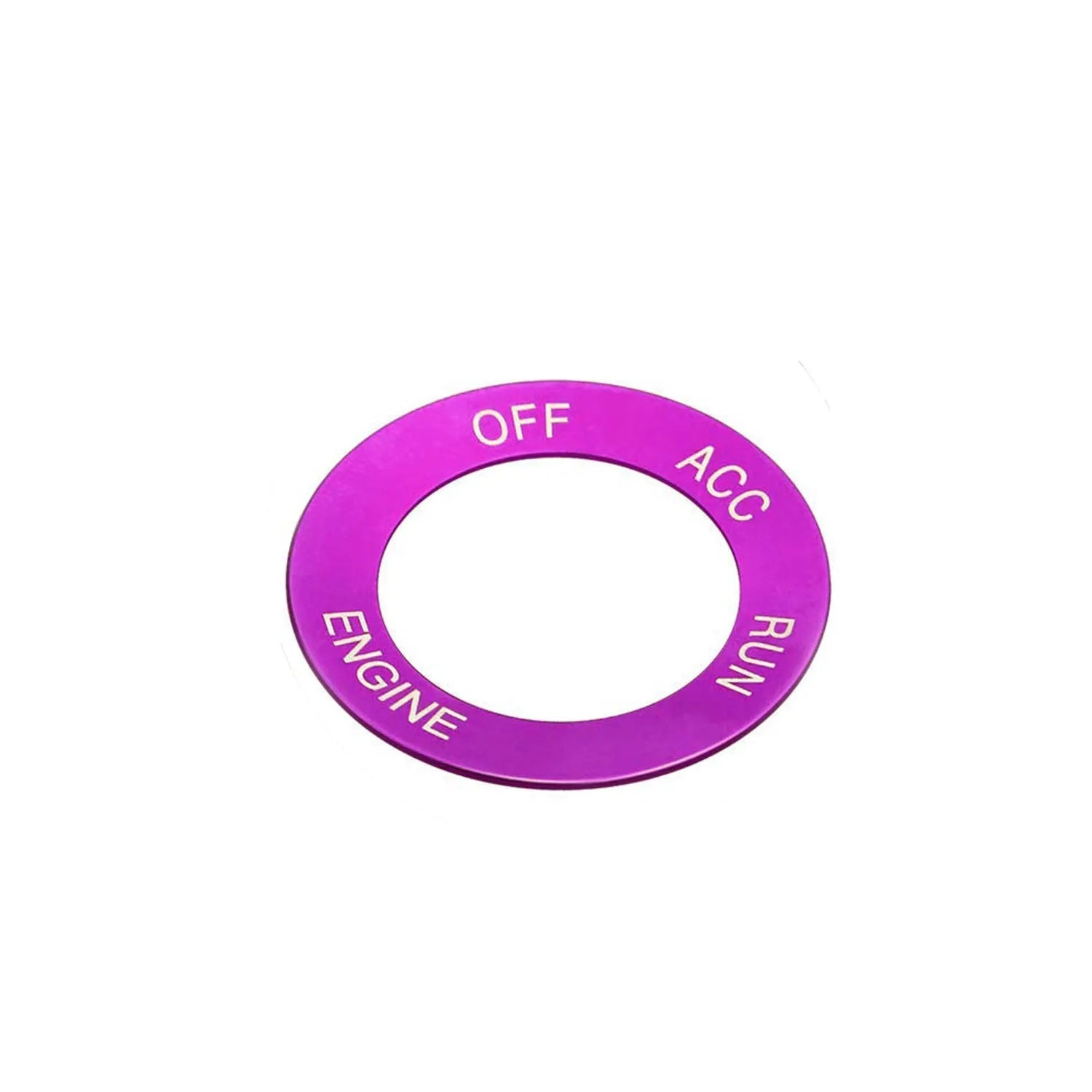 Aluminium alloy decorative ring for Dodge Grand Cherokee Challenger air conditioning knob.