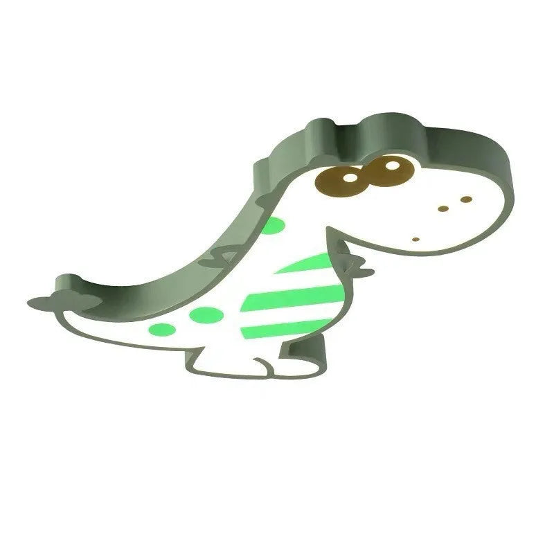 Cartoon dinosaur design ceiling light with 48cm diameter for children's bedroom