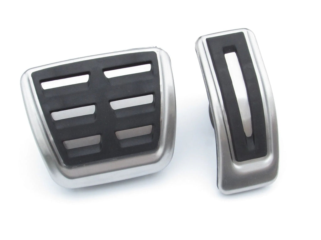 Stainless steel punch-free brake and accelerator pedal for Porsche Macan, 38cm long.