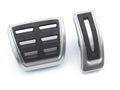 Stainless steel punch-free brake and accelerator pedal for Porsche Macan, 38cm long.