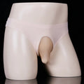 Men's ice silk underwear briefs in T-back design with open, closed and egg mould options