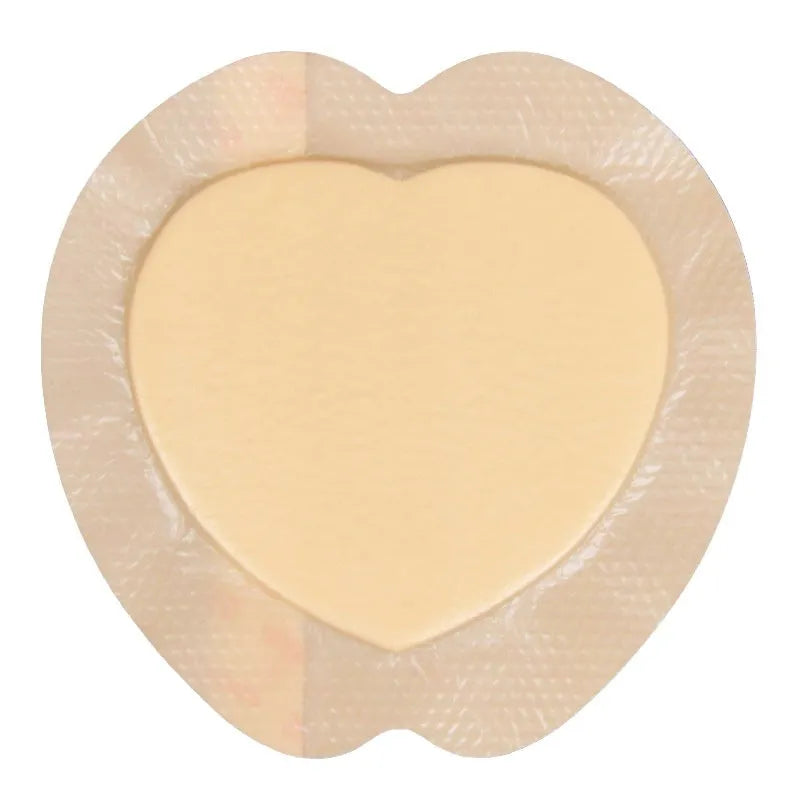 Large skin tone silicone foam bedsore sticker for pressure sore prevention