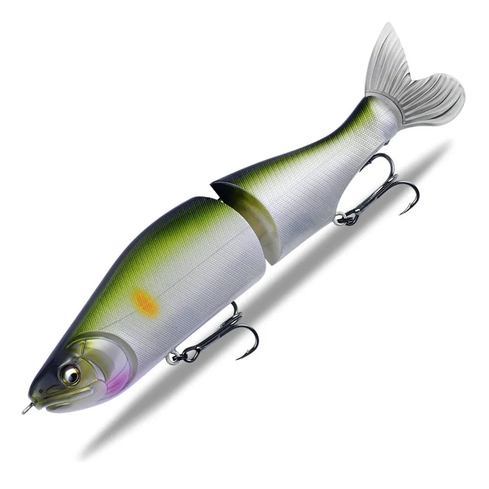 185mm hard plastic fishing swim bait lure for bass fishing in one of fifteen colour options