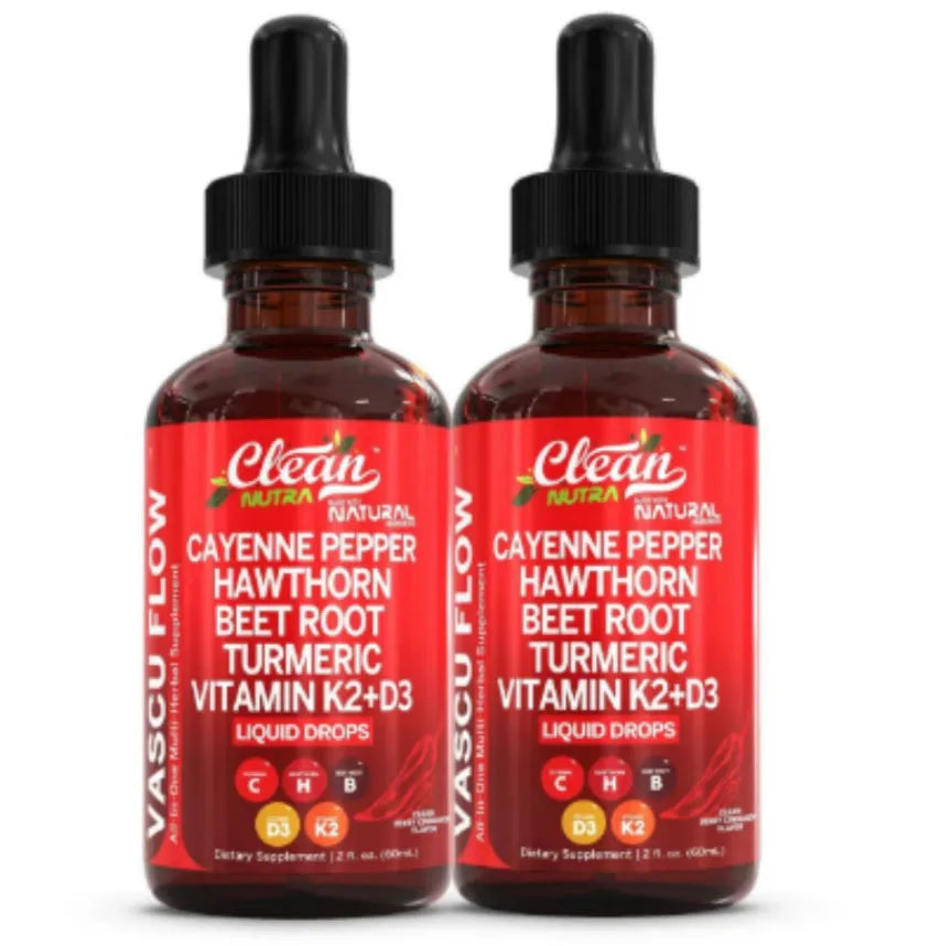 60ml dropper bottle of vitamin D3 K2 hawthorn fruit liquid supplement