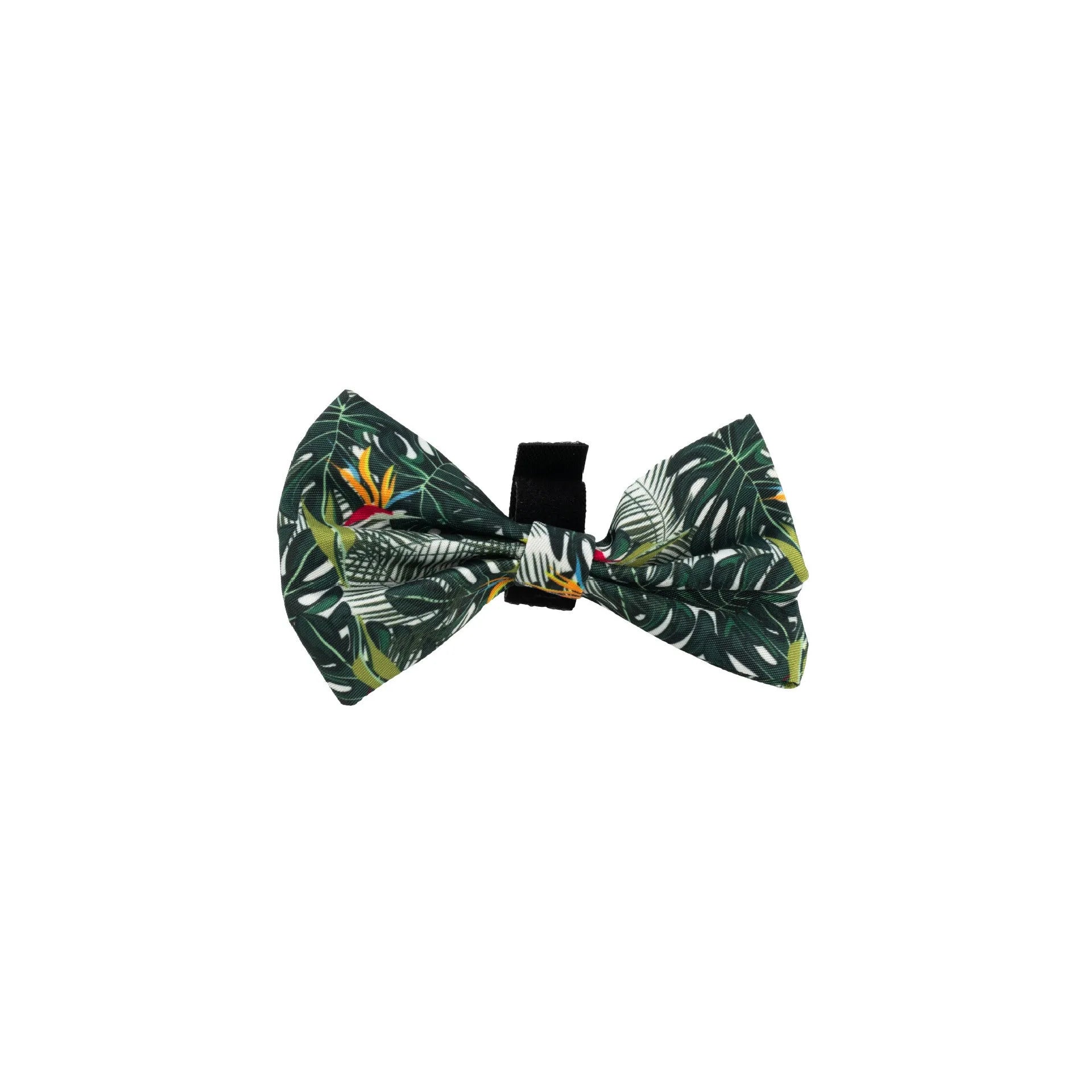 Six-piece adjustable dog harness set with vest, haulage rope, collar, waste bag, bow tie, and triangle scarf