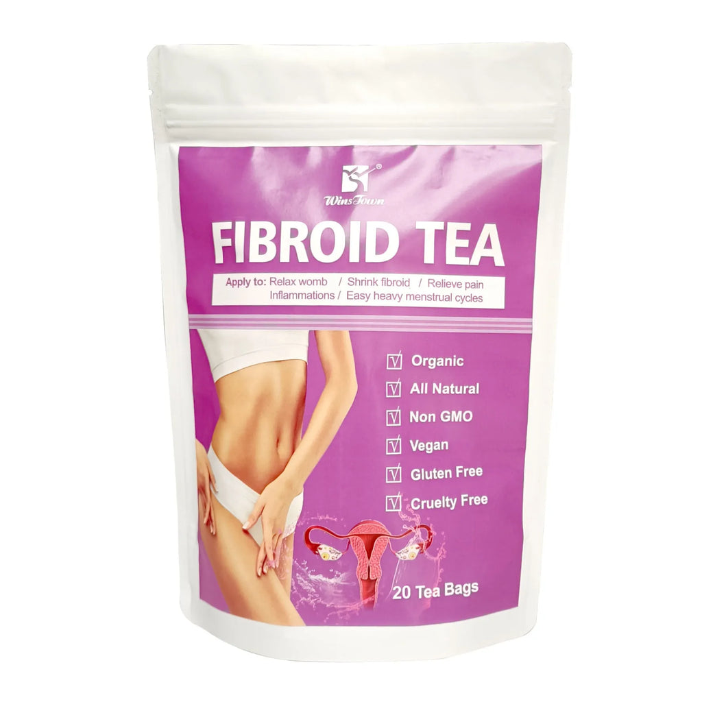 Single pack of C83 Winstown fibroid herbal tea bags for cold extract preparation.