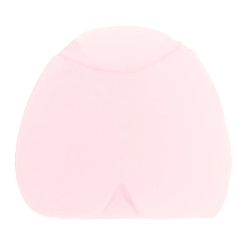 Solid colour cold compress cap in simple enclosed design for head cooling therapy.