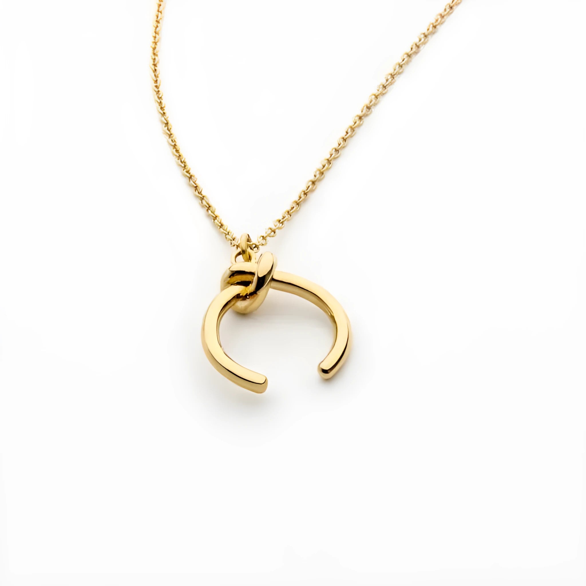 Vintage geometric copper pendant necklace with adjustable chain in gold or silver electroplated finish