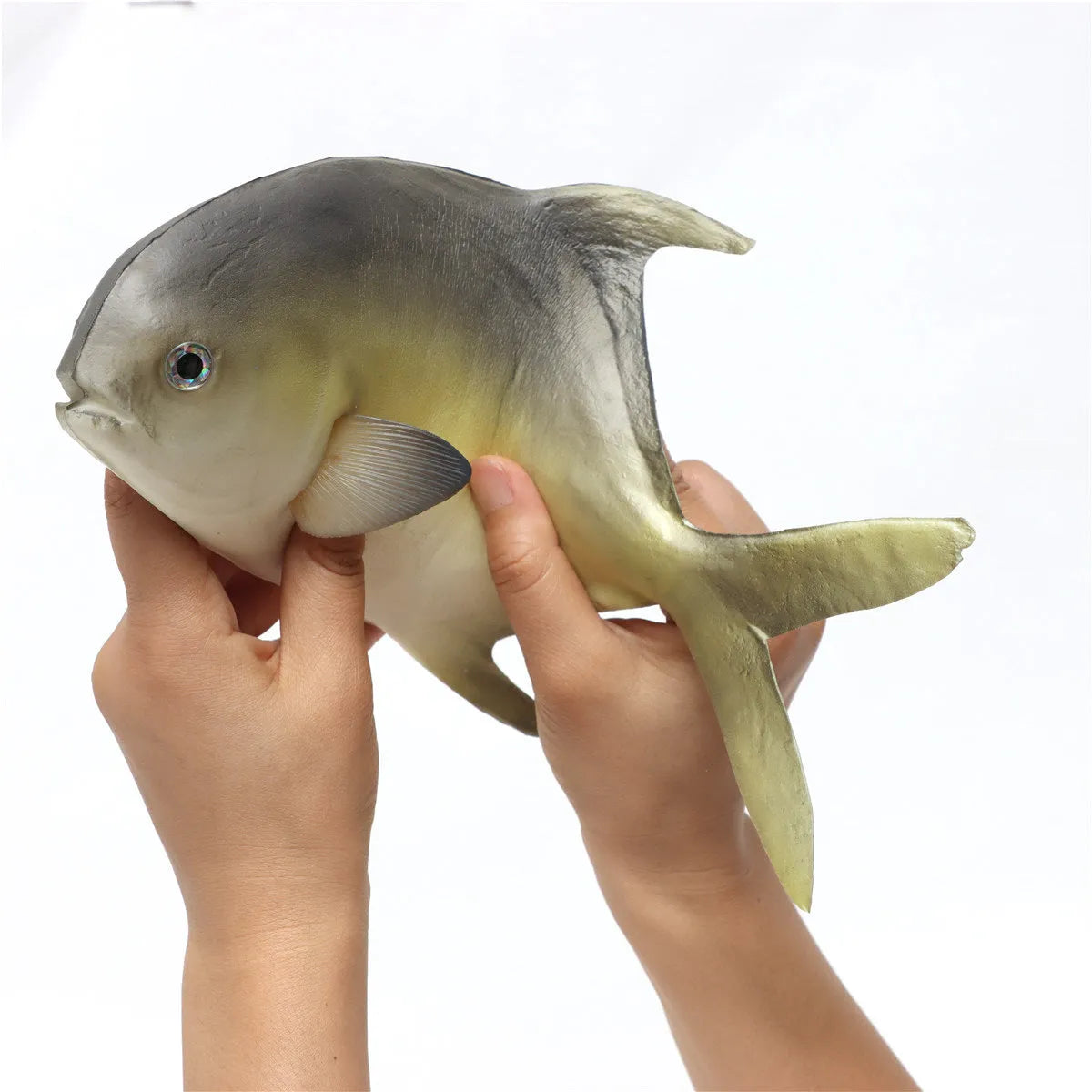 PU simulated fish ornament models including yellow-fin tuna and small tuna for aquarium decoration