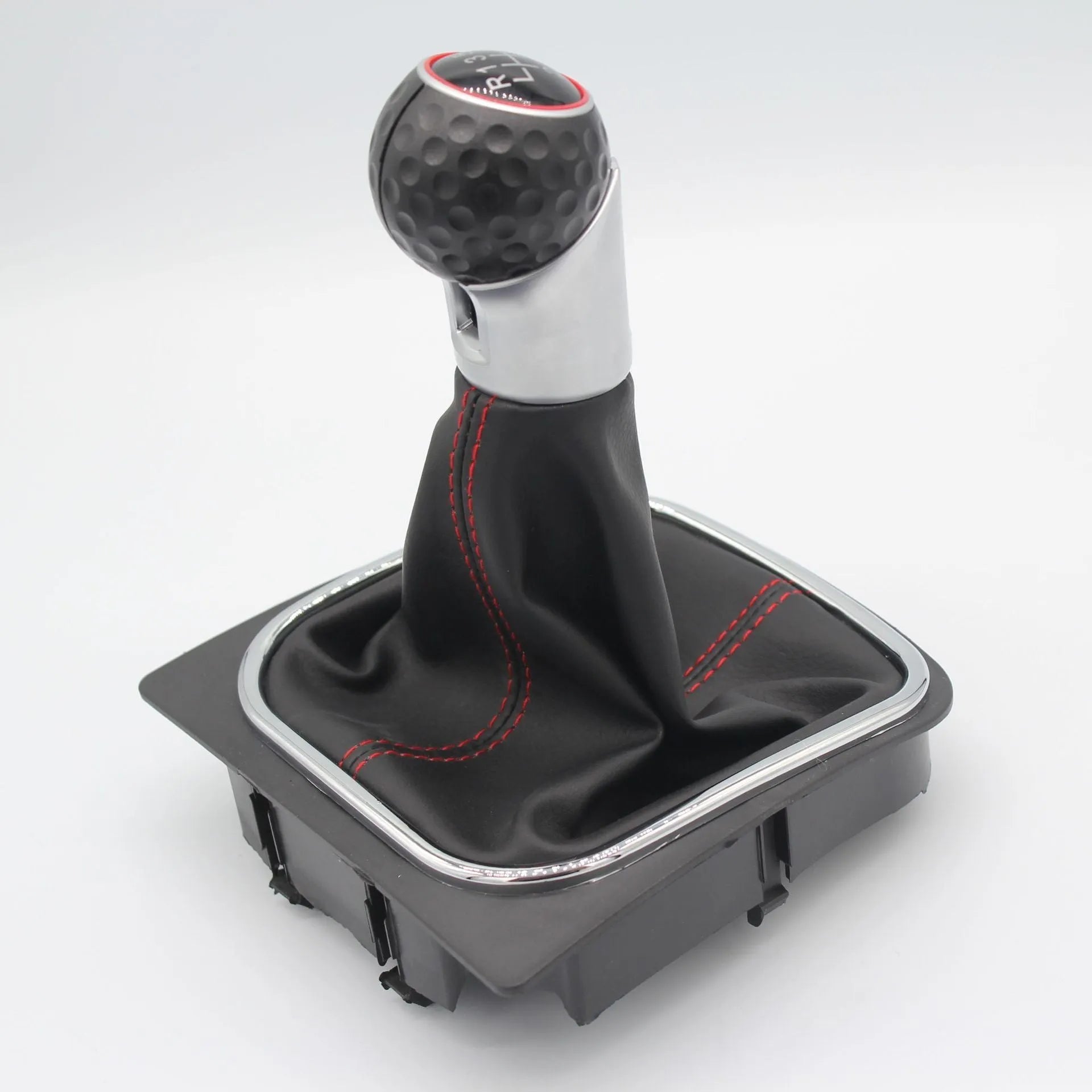 High-quality leather gear lever handball dust boot for Volkswagen Golf 5, 6, and 7 models