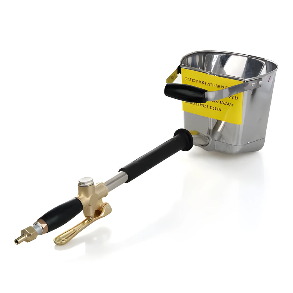 Automatic pneumatic paint spray gun with 74cm extension for wall and roof coating application
