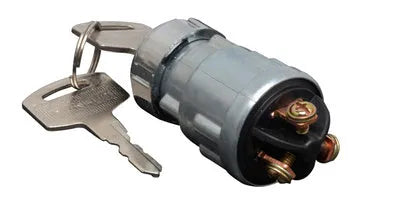 Pure copper automotive ignition lock with key for JK423 switch upgrades in trucks and forklifts
