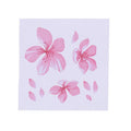 Cherry blossom flower pattern car sticker vinyl decal in two size options