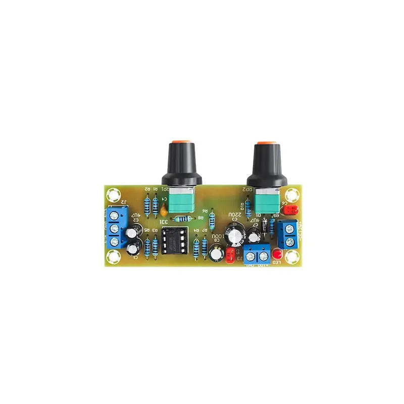 Super Dynamic Bass Boost Front Stage Board circuit board with potentiometers and connectors